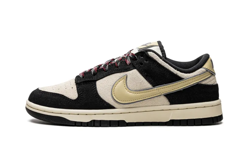 Nike Dunk DUNK LO LX MNS WMNS 'Black Cream Suede'